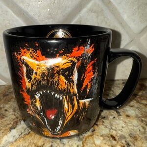2015 3D Jurassic World Jurassic Park Universal Studios Mug Rare Dinosaur T Rex